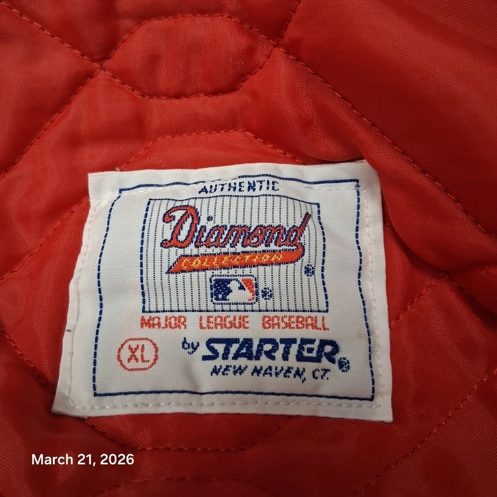 Vintage Minnesota Twins Starter Diamond Collection MLB Satin Snap Jacket Size XL